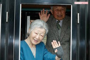 両陛下のご成婚時のお祝い金でつくられた「こどもの国」で（4月12日）