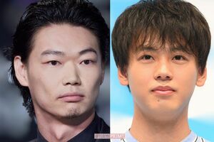 写真左から笠松将、竹内涼真