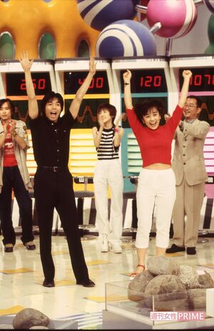 『マジカル頭脳パワー!!』の収録風景（'99年）