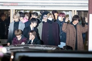 2020年1月1日、川崎大師にて行われたジャニーズ恒例の初詣