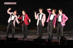 松潤の演出により観客を魅了する嵐のライブ。もう生で見られることはないのだろうか