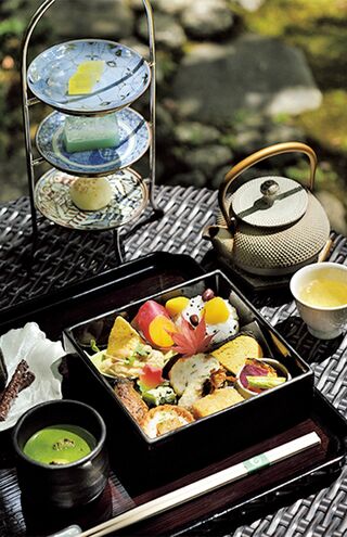 「和のアフタヌーンティー」（6100円）は2日前まで予約可能