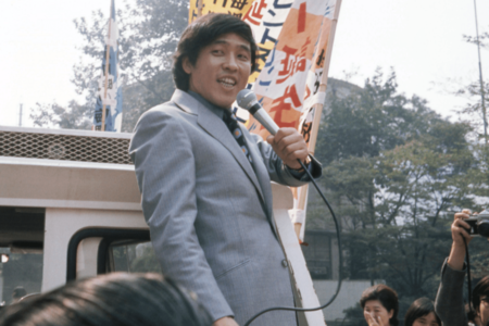 '71年に『スター誕生！』のイベントにて