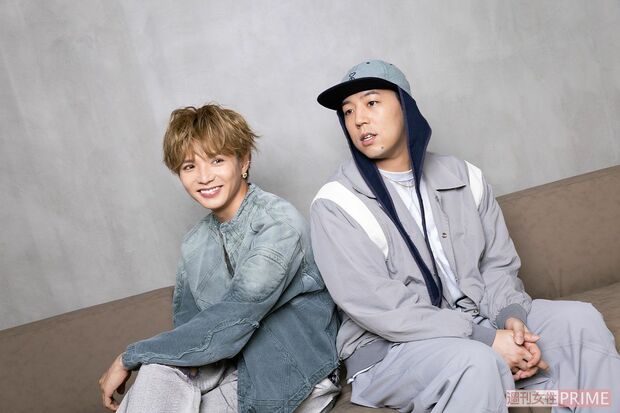 FANTASTICS　写真左から佐藤大樹、世界　撮影／矢島泰輔