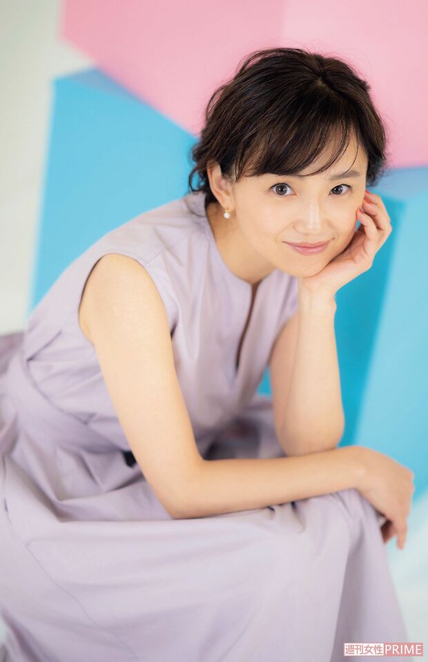 永作博美　　撮影／佐藤靖彦