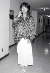 1986年7月、『週刊女性』のインタビューに答える堀ちえみ。19歳のころ