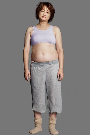 ダイエット前の大神いずみ