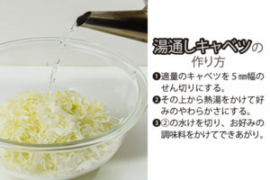 医師が5kgやせた便秘解消、代謝アップ！湯通しキャベツの作り方