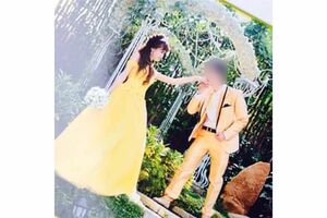 亡くなったヴォ・ティ・レ・クインさんと夫（フェイスブックより）