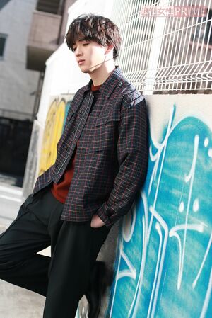 甲斐翔真　撮影／森田晃博