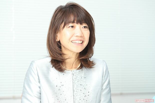 高橋尚子さん　撮影／坂本利幸