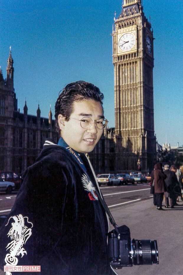 ストックフォトのカメラマン事務所で助手として働いていた25歳のころ、ロンドンにて。当時は1年の3分の2ほどを海外で過ごしていた