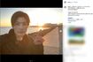 YouTuberの『ゲソブラック』プロフィールから飛べるインスタグラムは『奎仁』の名前になっている（インスタグラムより）