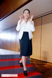 すべてを出し切ったフィギュア人生。笑顔で新たな夢の会談へ──(2017年4月12日) 撮影/伊藤和幸
