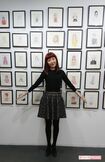 桜沢エリカ　複製原画 桜沢エリカ「80年代を描く時、参考にしたのは『全裸監督