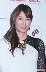 日本インスタントコーヒー協会フォトコンテスト表彰式での水野美紀（'14年）