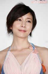 『ラメランス』イメージキャラクター・新CM発表会での竹内結子さん（'17年9月）