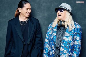 30周年を迎えた「TRF」のSAMとDJKOO。新ユニット「B.O.C」を結成し今年8月30日にデビュー(撮影/山田智絵)