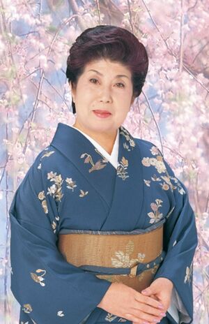 最高齢出演歌手の二葉百合子（キングレコード公式サイトより）