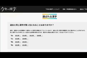 日本漢字能力検定協会公式サイトより