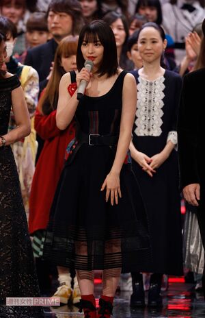 リハーサル中の広瀬すず