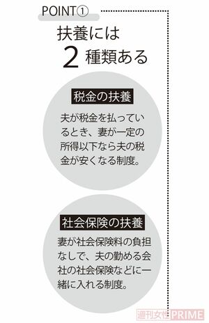 扶養には2種類ある