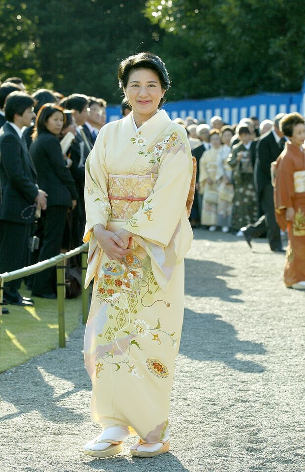 13年前の園遊会以来、「和装」での公務は限られたものに
