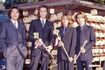 当時、恒例となっていたジャニーズ成人式。 '99年は長瀬とともに、KinKiKidsの堂本光一、先日、今年11月でのグループ解散を発表し、同時に退所するV6の森田剛が東京・明治神宮で