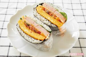 基本の折りたたみキンパ