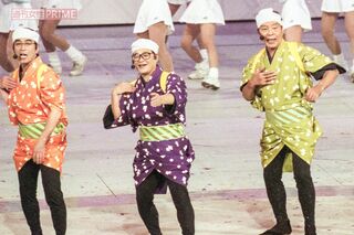 2001年12月のNHK紅白に『ザ・ドリフターズ』として出演した仲本工事さん