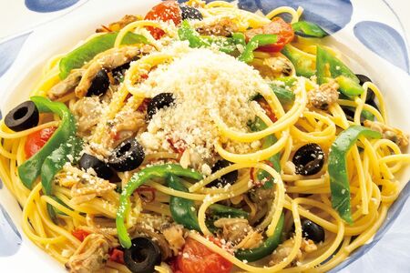 アサリのトマトスパゲティ　撮影／向村春樹