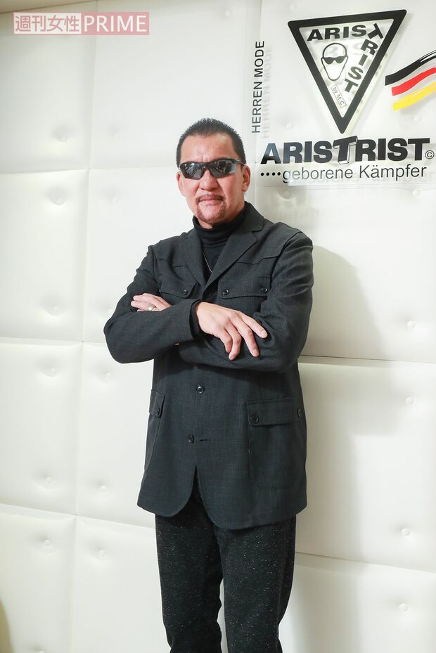 自身のブランド・アリストトリストの店内にて　撮影／森田晃博