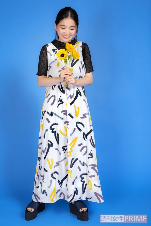 福地桃子　撮影／佐藤靖彦