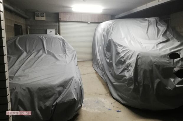 大阪府東住吉区のマンションでは、今もＡ元被告の車が住民用の駐輪場を占拠している