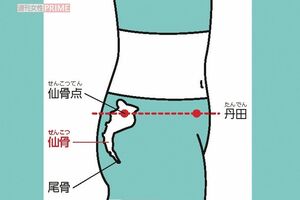 仙骨ってどこにある？