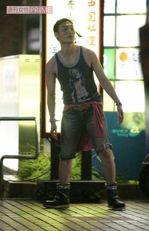 2007年7月、映画『山のあなた　徳市の恋』打ち上げに参加した草彅剛