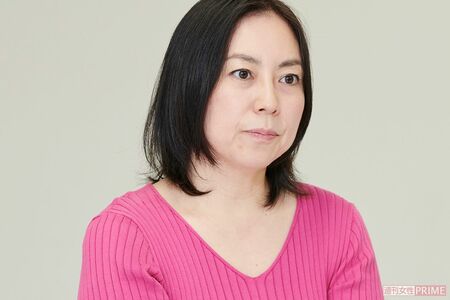 妻の倉田真由美さん　撮影／渡邉智裕