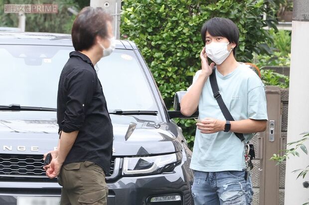 記者の直撃を受ける小澤廉（'22年9月）