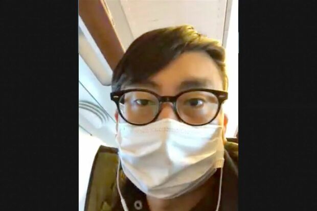 過密スケジュールの中、雪の影響で遅れた新幹線の中からインタビューに答えてくれた