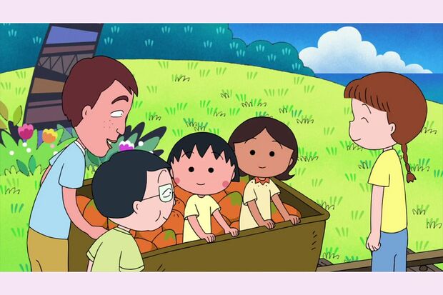『まるちゃん 南の島へ行く』の巻　（C）さくらプロダクション／日本アニメーション