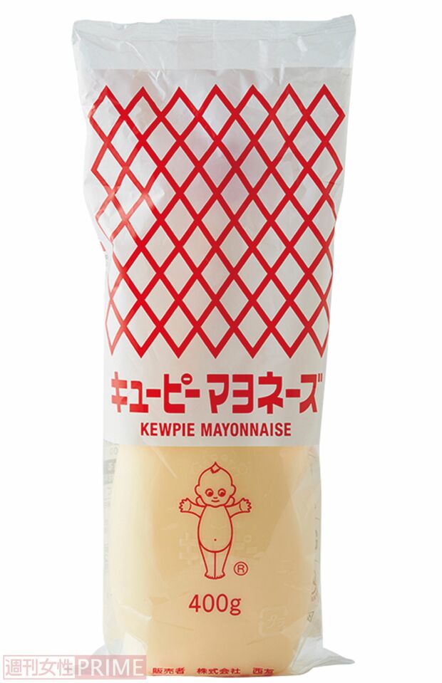 【市販マヨネーズ第3位】キユーピーマヨネーズキユーピー／400g入り247円（100gあたり61円）　撮影／山田智絵　※画像をクリックするとAmazonの商品ページにジャンプします。