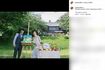 妻であるクリア夫人との結婚式の様子を公開した三笘薫(本人のインスタグラムより)