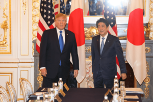 大統領時代に安倍元首相とは友好的な関係だったトランプ氏
