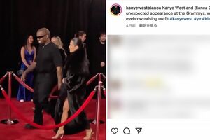 カニエ・ウェストと、妻のビアンカ・センソリのインスタグラムより