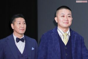 映画『トイ・ストーリー4』でダッキーとバニーの声優を担当したチョコレートプラネット　撮影／吉岡竜紀