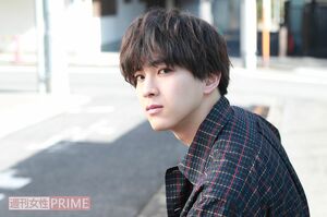 甲斐翔真　撮影／森田晃博