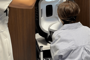 洗顔後VISIA（R）で肌診断