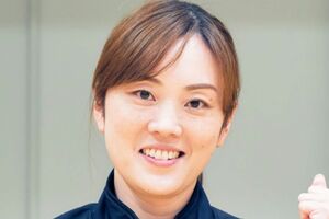 大学ではバレー部のコーチも務めているという山口舞（岡山シーガルズ公式HPより引用）