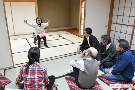 6月に開催される落語の会に向けて練習