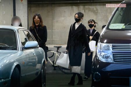 2021年1月3日、Cocomiの“オケデビュー”に付き添った工藤静香とKoki,